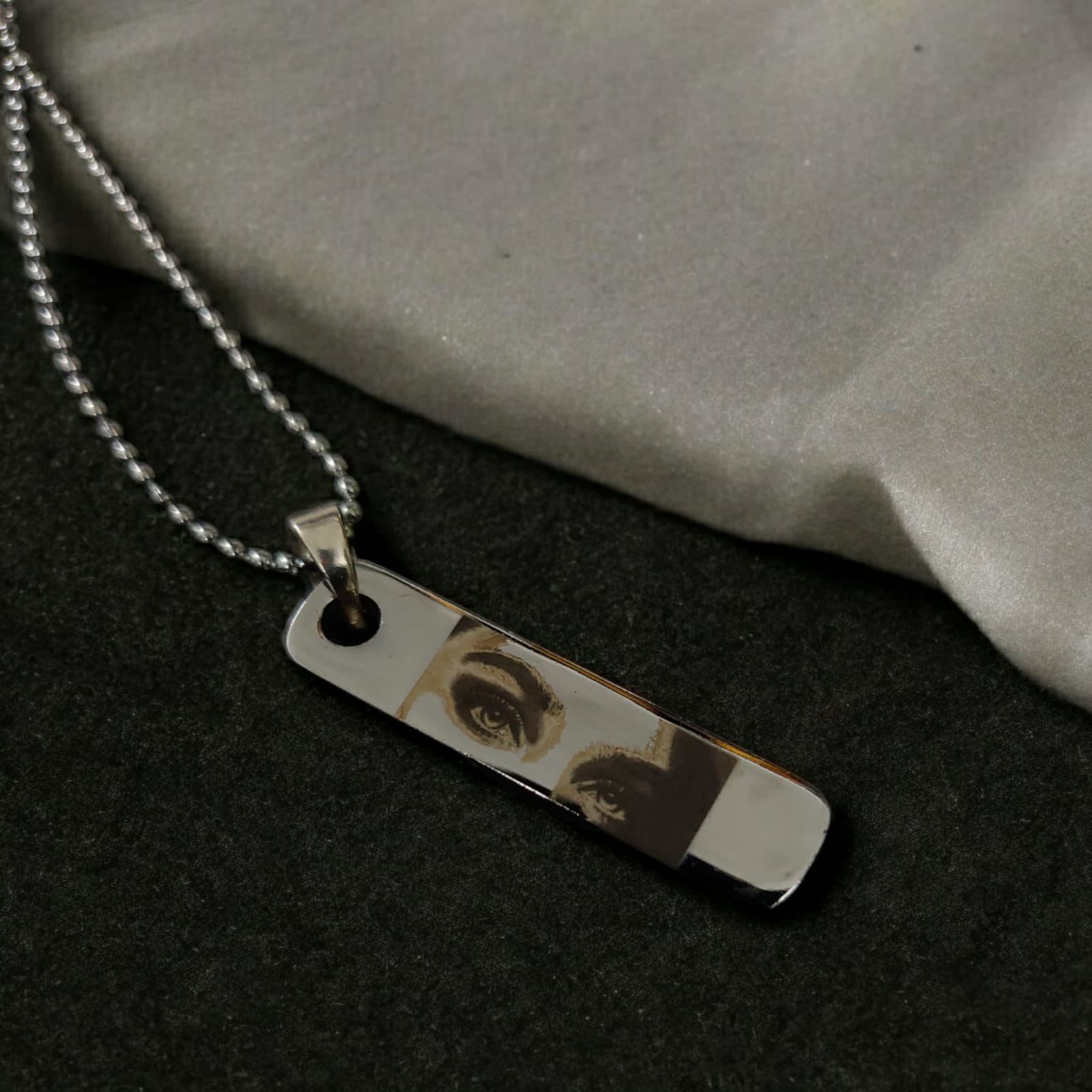 Customized Photo Stainless Steel Pendant - Image 3