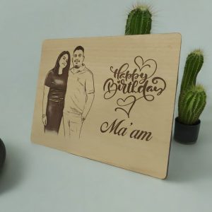 Customized Wooden Plaque