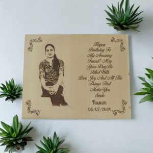 Customized Wooden Plaque